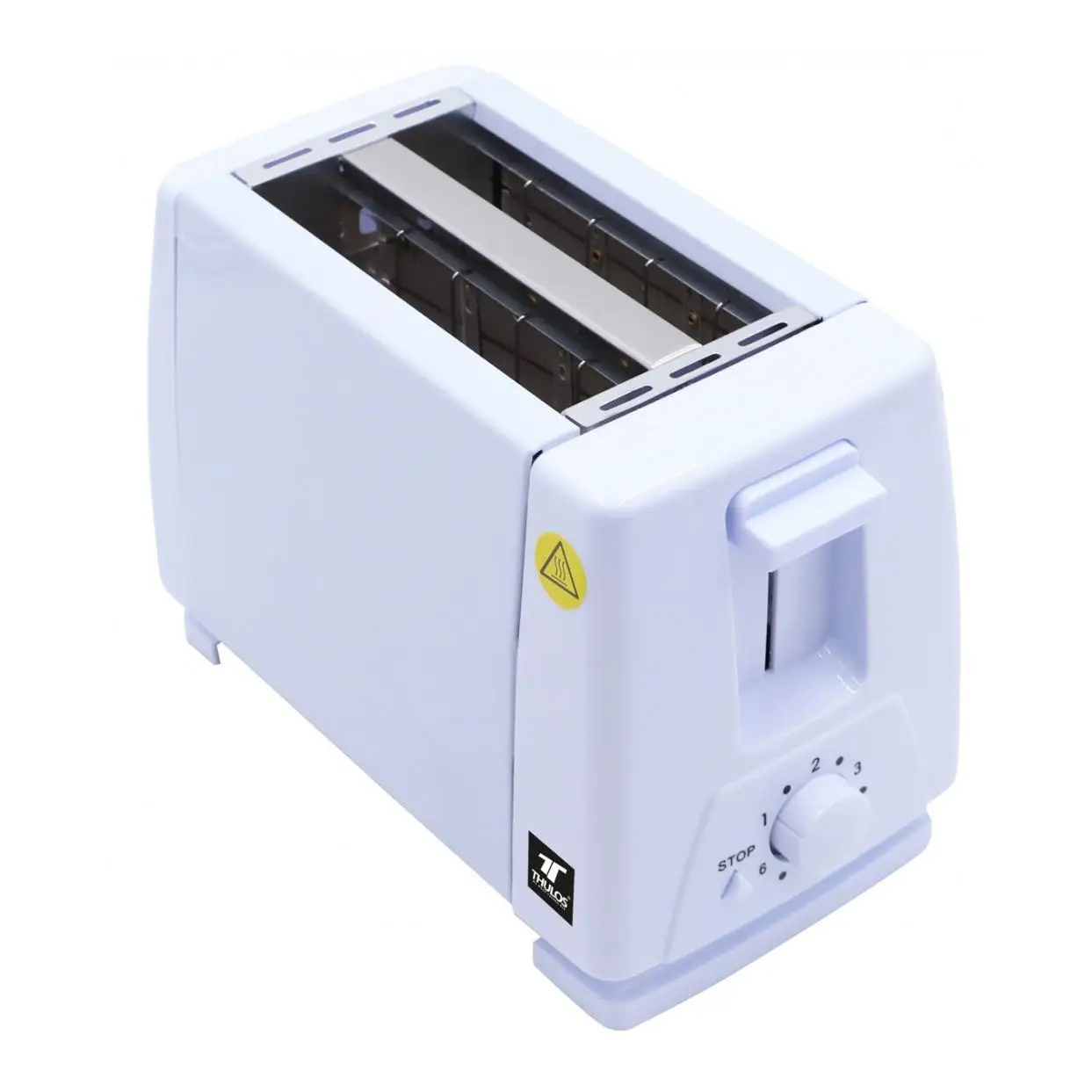 Tostador eléctrico 2 rebanadas 600-700W Thulos TH-TV101W/S