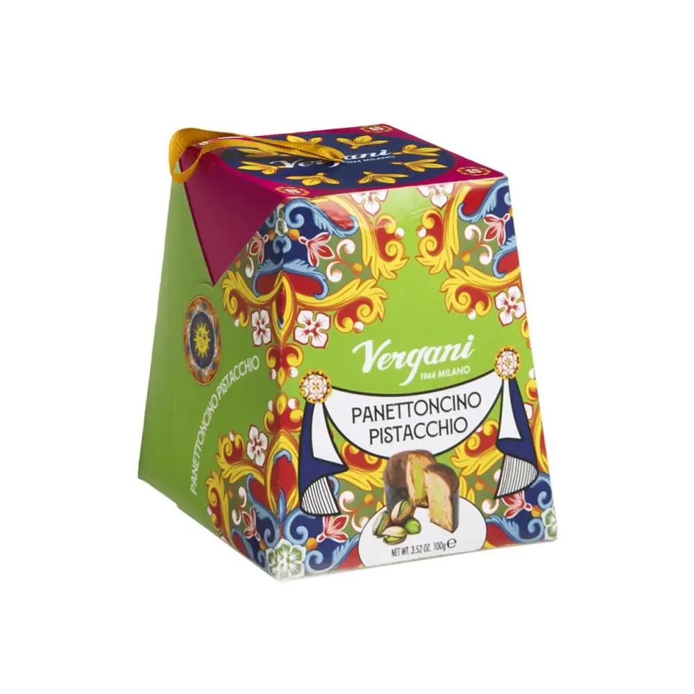 Panettoncino Pistacchio Sicily Trip Vergani 100gr. Italia 100 cl. º