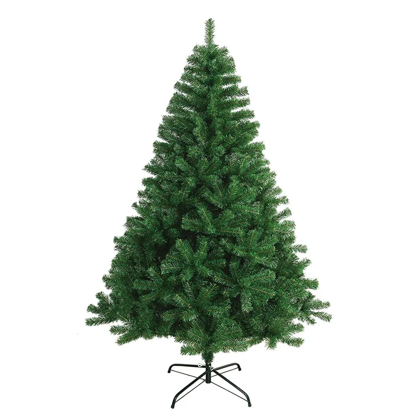 Christmas tree Artificial leaf spruce foam with plastic and iron stand 60-210Cm congratulations seasons New Year Christmas winter holiday