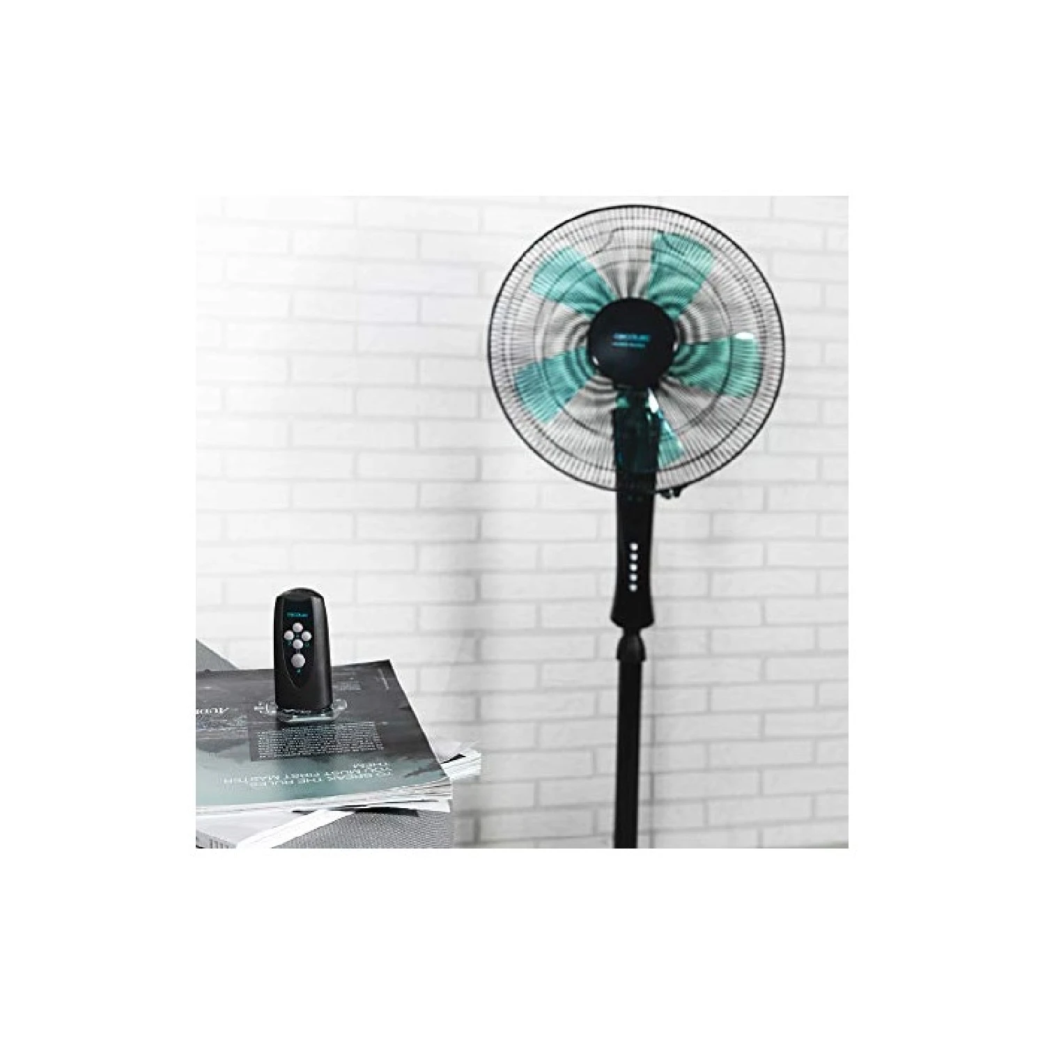 Cecotec energysilence 530 power connected black standing fan