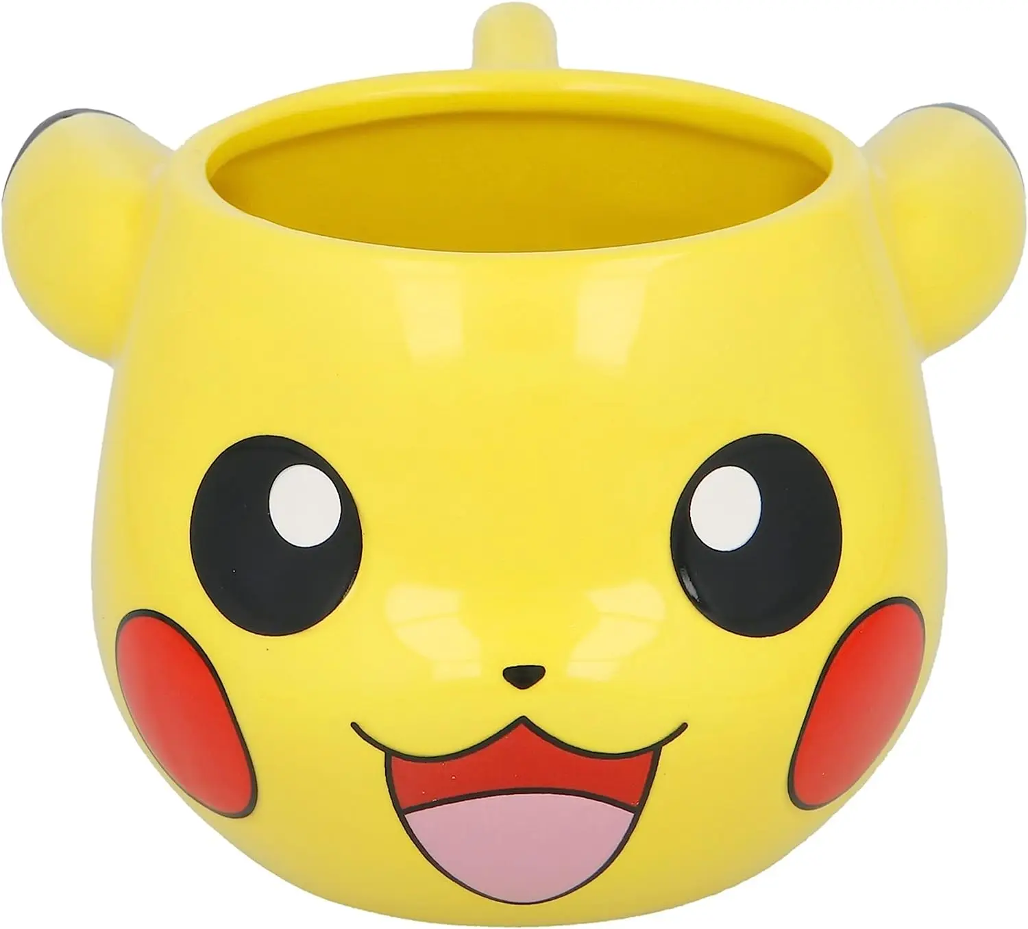 Pokemon Pikachu 3D Ceramic Mug 500ml Gift Box - Pottery Breakfast Cup for Coffee, Unique Anime Mug