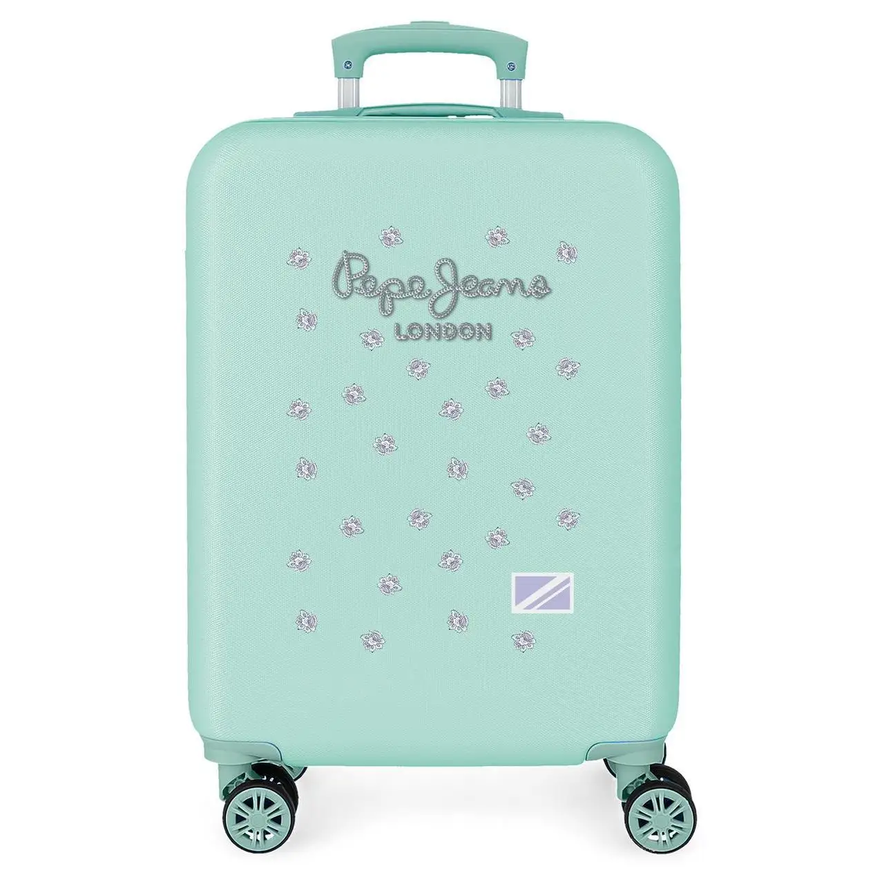 Maleta de cabina Pepe jeans Becca turquesa 55x38x20cm