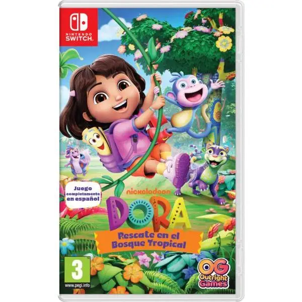 Dora Rescate en el Bosque Tropical - Nintendo Switch - Nuevo precintado - PAL España