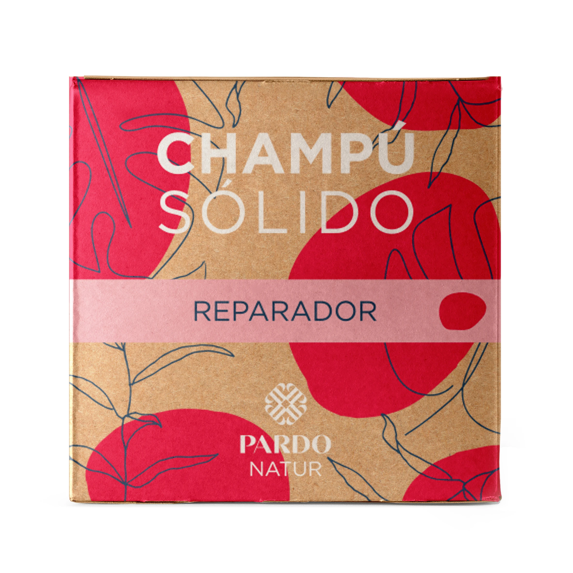 Pardo Champú Solido Cabello Reparador/regenerador. Natur  Nutrición Profunda Y Vitalidad  Ingredientes Naturales, 60 Gramos