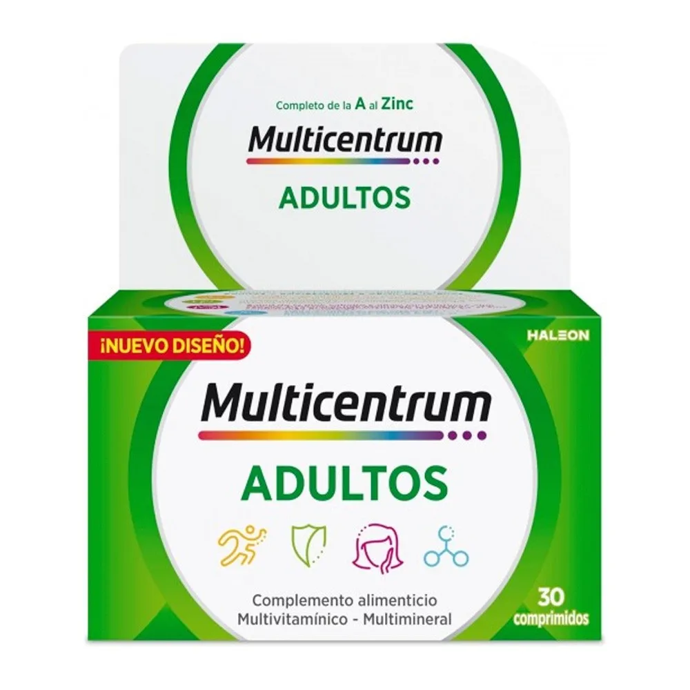 Multicentrum Adultos 30 Comprimidos