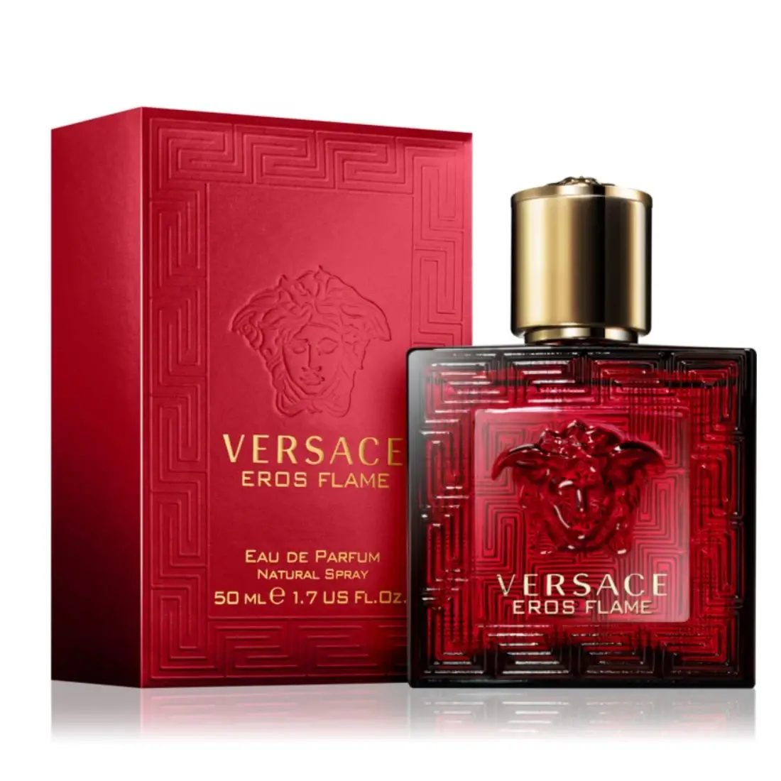 Versace - eros flame eau de parfum for men 50ml