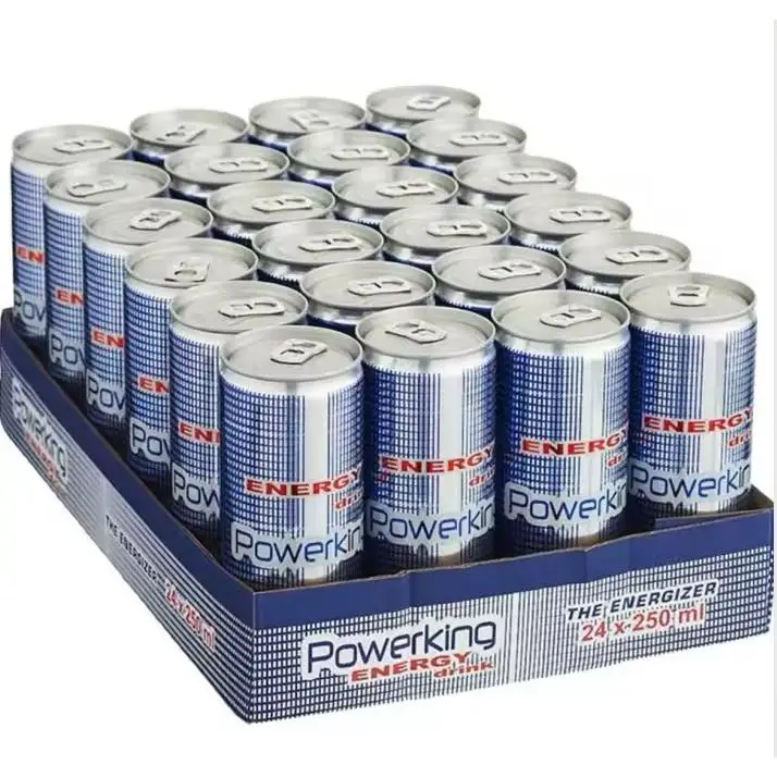 Powerking - Bebida Energética - Paquete de 24 x 250 ml