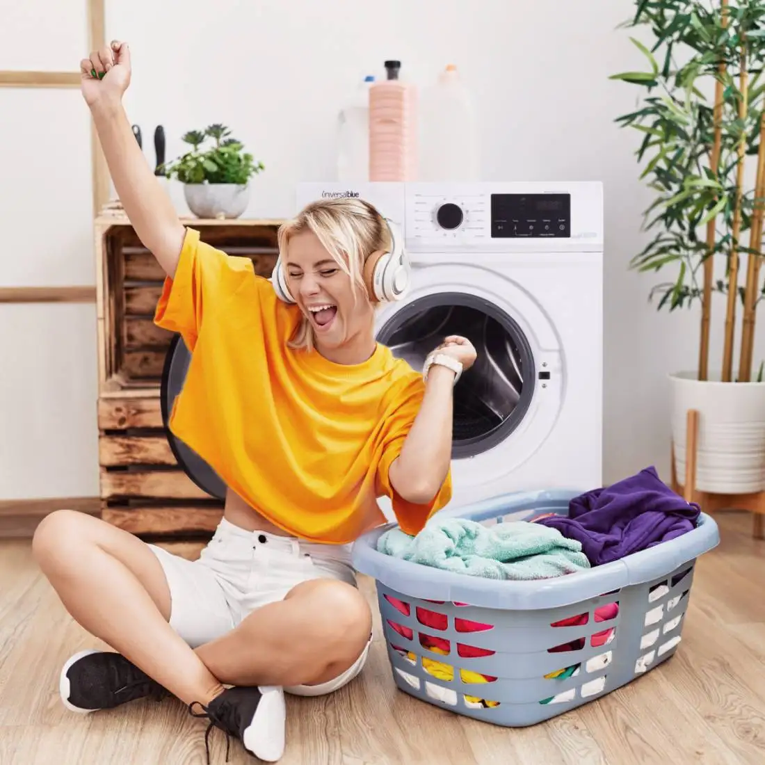 Universalblue washing machine 4006W IBIZA 6 Kg front loading Digital Display 1000 Rpm