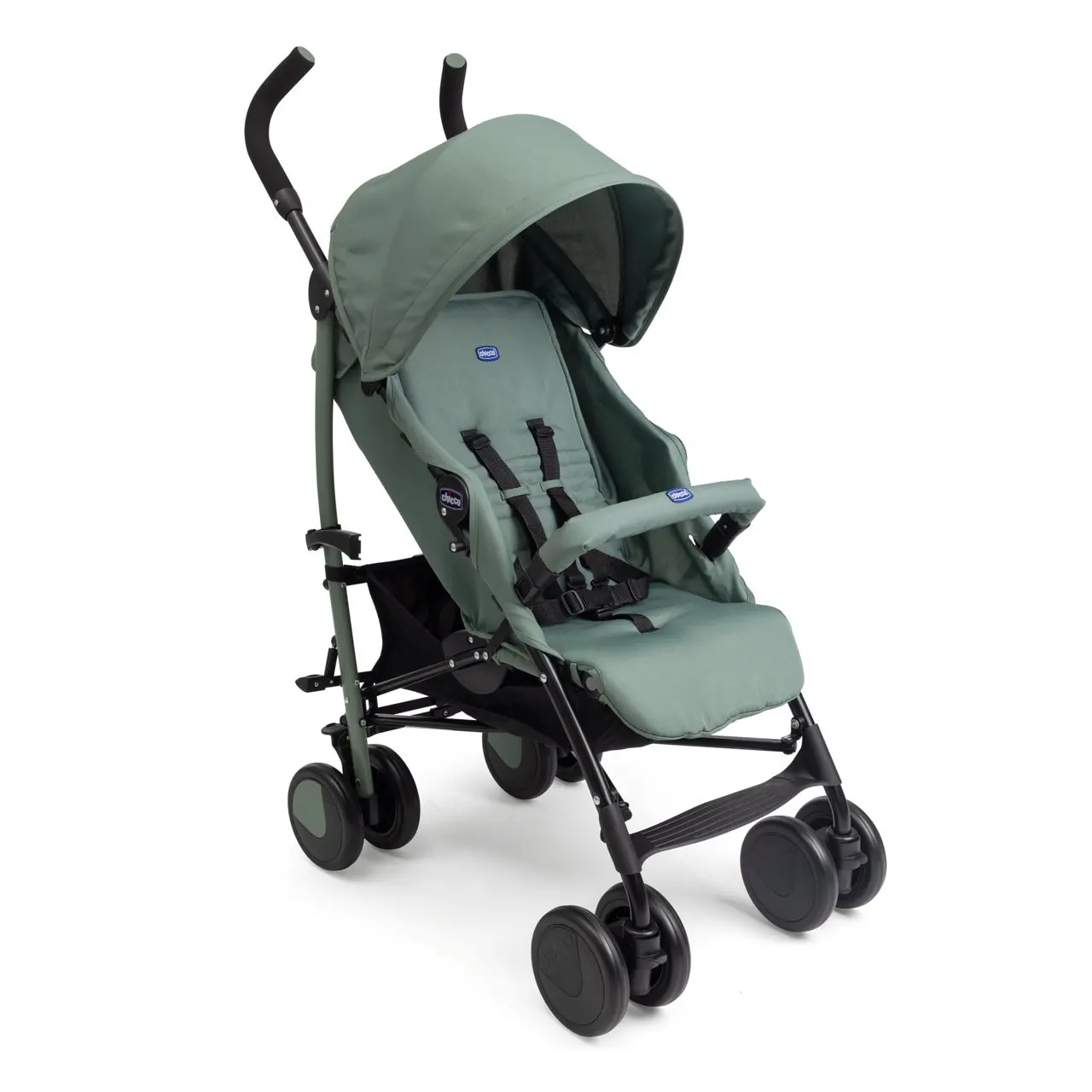 Chicco echo lite moss stroller |   Light, compact and recliner |   From newborn to 22 kg