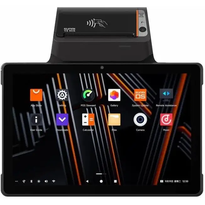 TPV Táctil SUNMI V3 MIX - Android 13 - Pantalla de 10.1" HD - Impresora Térmica Integrada 80mm - Conectividad Wi-Fi y 4G - TPV Comercio y Hosteleria - Solución Compacta para Negocios