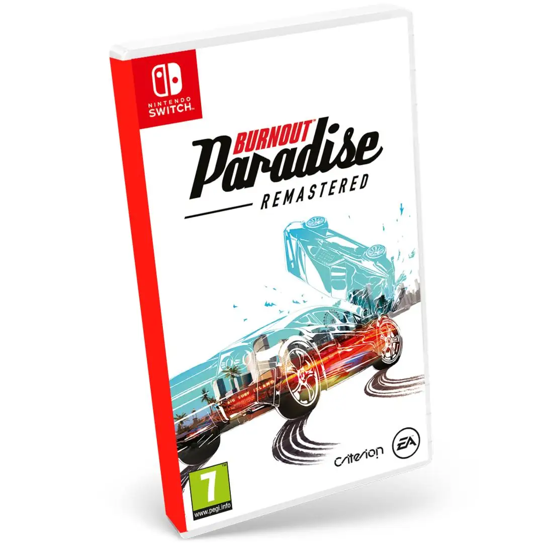 Burnout Paradise Remastered-Switch-new sealed-PAL Spain