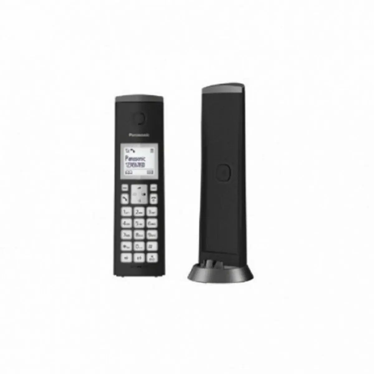 Panasonic KX-TGK210 DECT black white cordless phone