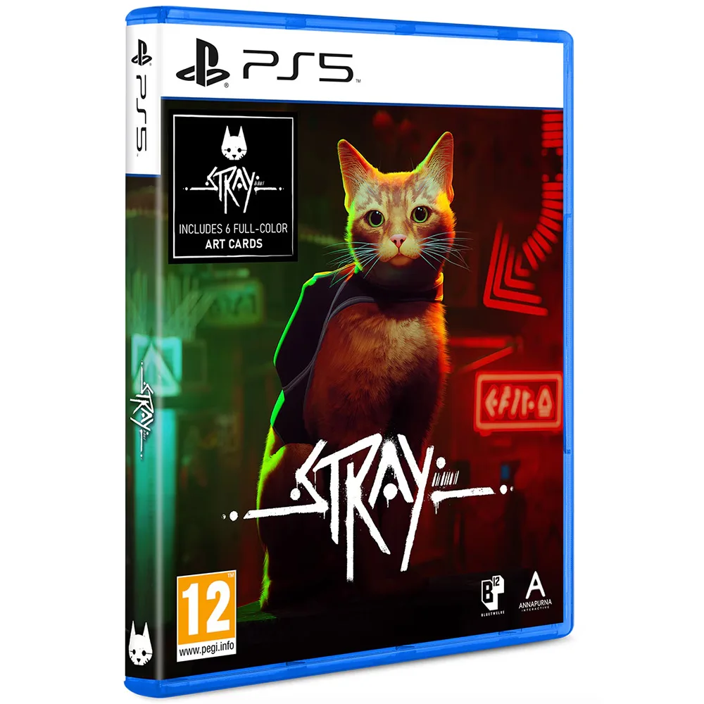 Stray PS5-brand new-Meridiem Games-adventure action