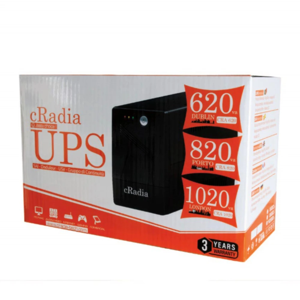 SAI cRadia DUBLIN interactive 620VA - CRA 620