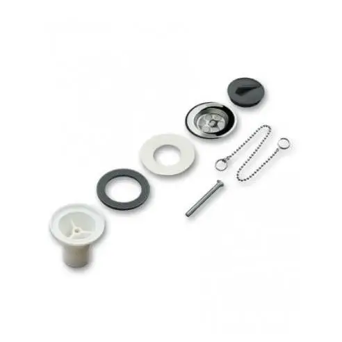 PLASTISAN Válvula PVC Sifon Goma Ø30 c/Cadena Plastisan P41900
