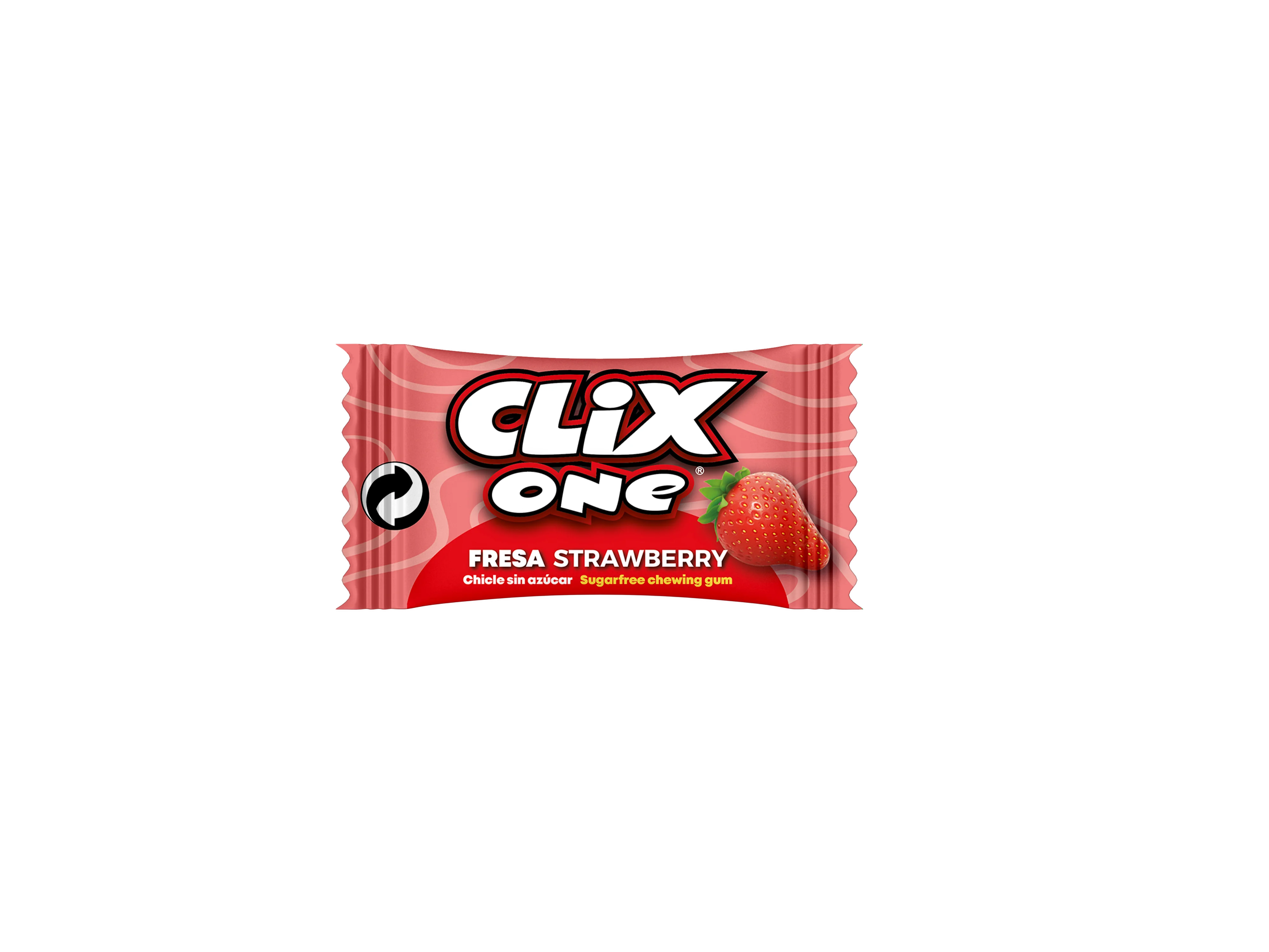 Clix one - assorted bag of gum - 300 units - irresistible flavors: strawberry, mint, watermelon and peppermint #4