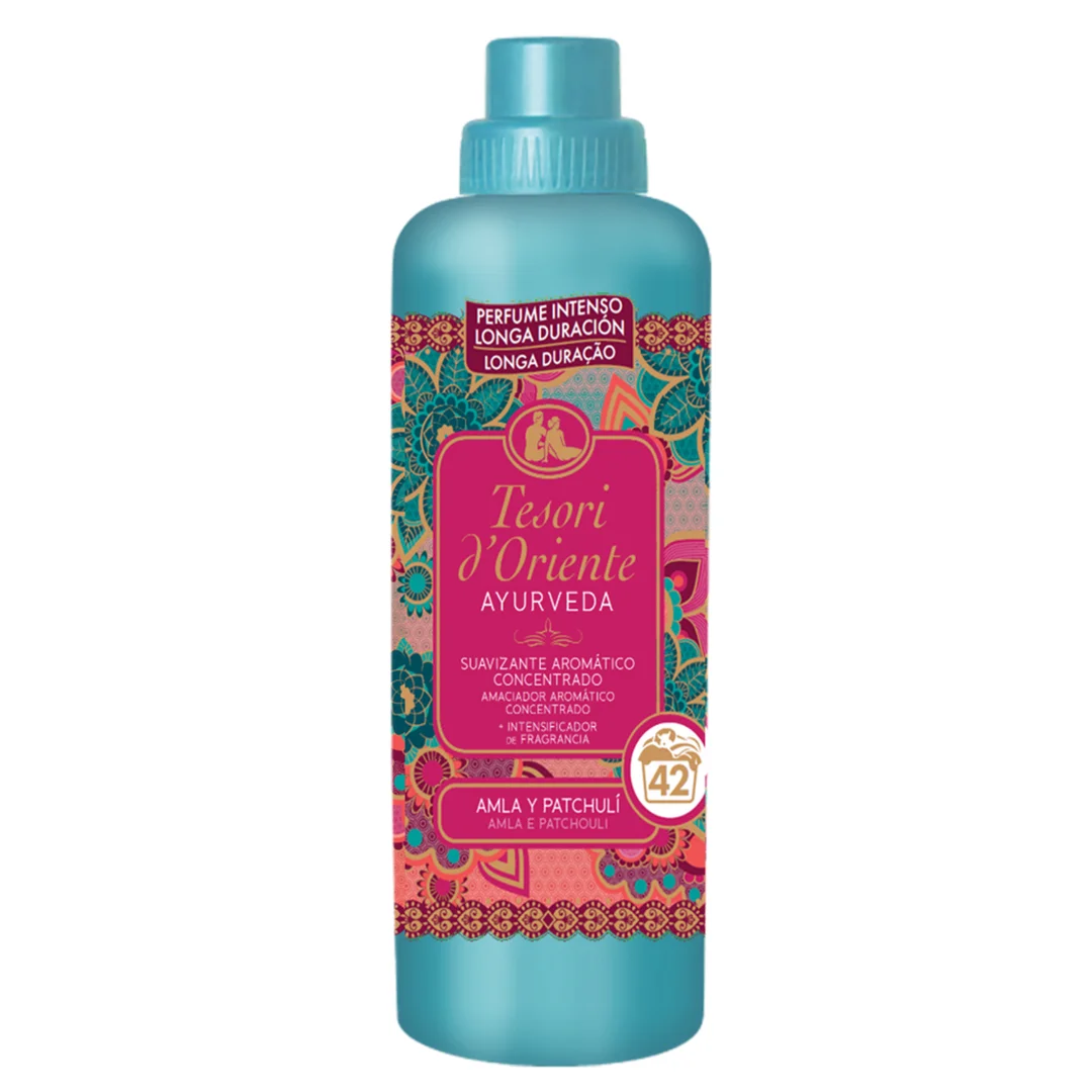 Tesori d'oriente hammam arab style softener – argan and orange blossom fabric softener, 760ml. Intense and enveloping perfume that impregnates your fabrics, offering a unique experience of well-being and harmony inspired by the rituals of aromatic hammam