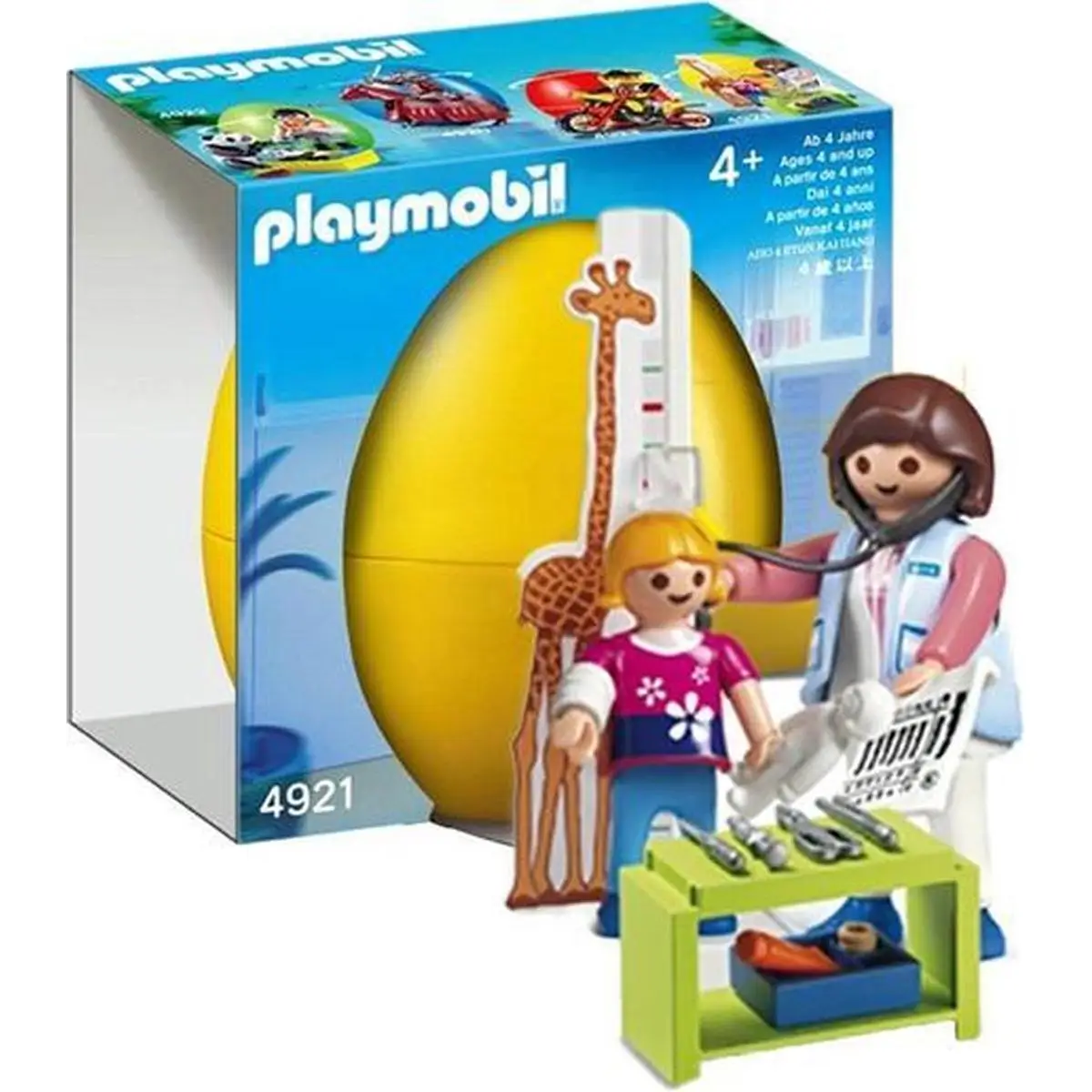 Playmobil Pediatra con niño Huevo Amarillo Playmobil 4921