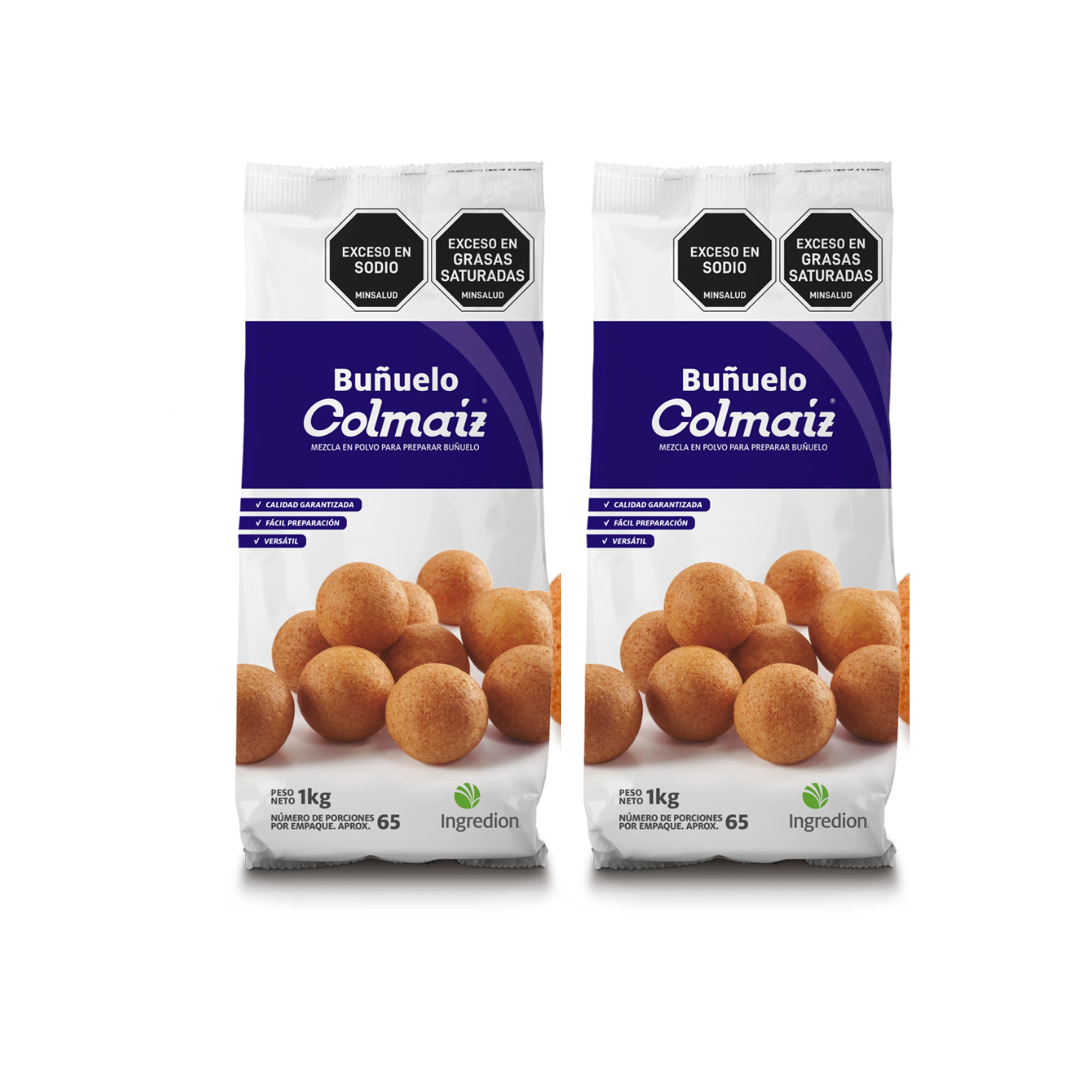 2 pack donut COLOMBIA 1KG COLOMBIA-dimple to make fritters