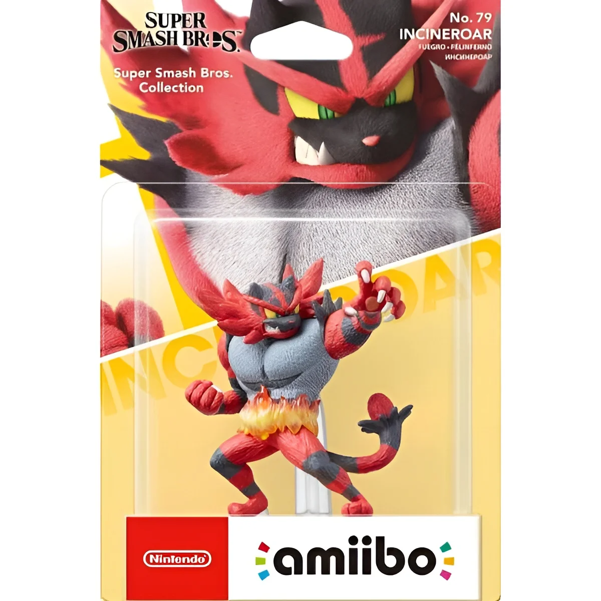 Amiibo Incineroar - Nintendo - Nuevo Precintado