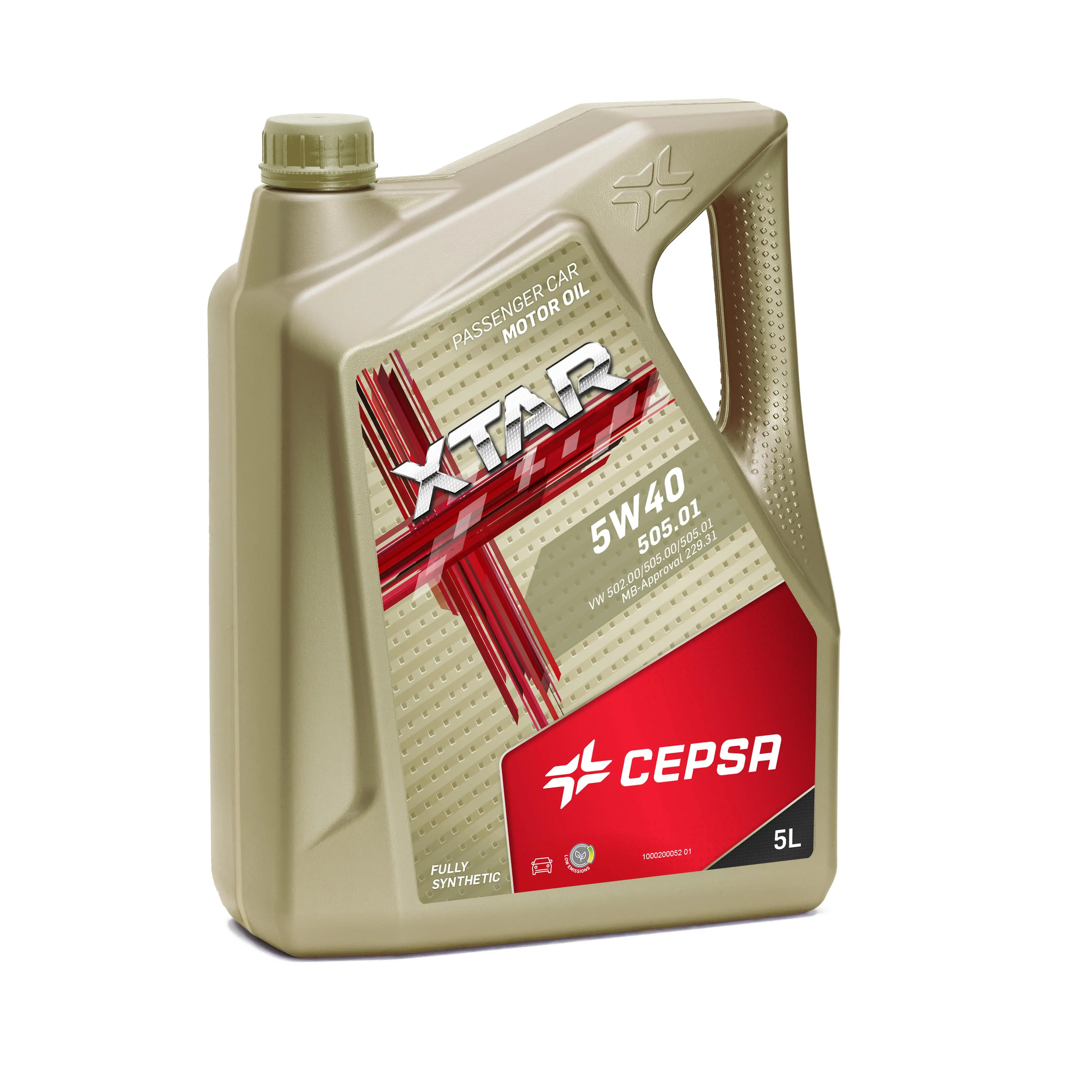 Aceite Motor Cepsa Xtar 505.01 5W40 5L - Protección Motor