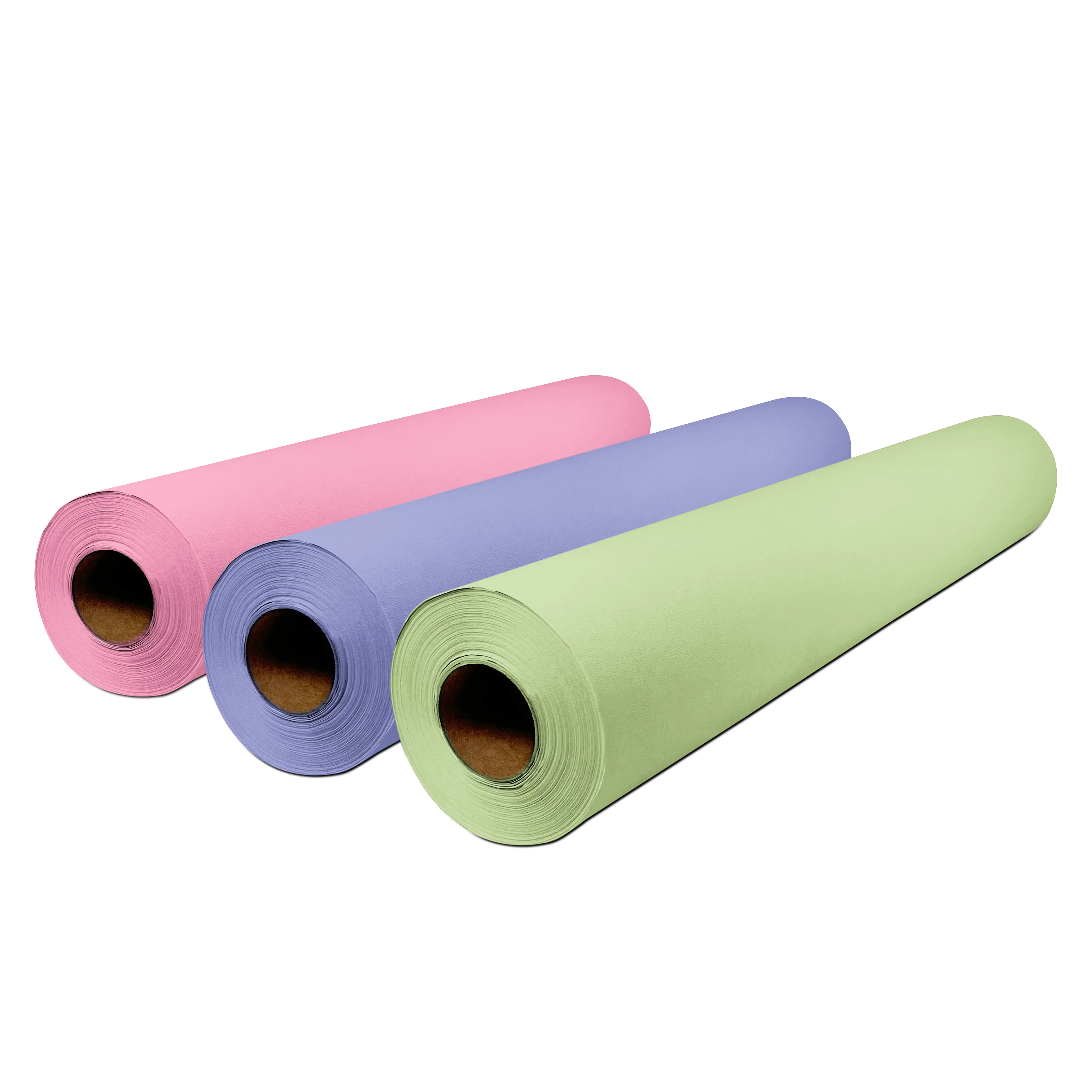 Rollos de Papel Camilla para Masaje Crepado Multicolor 60 cm x 70 m