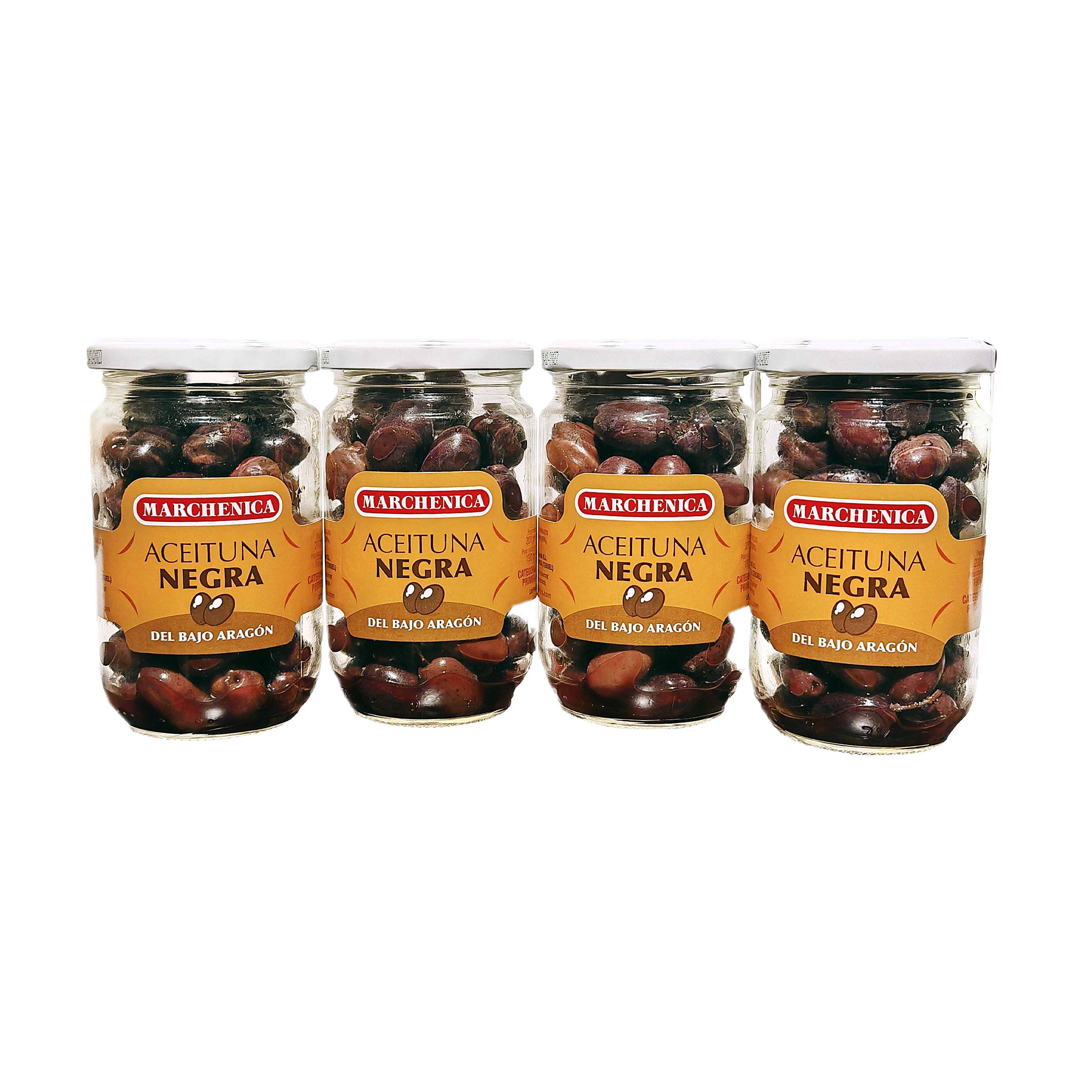 Black olive from aragon de marchenica (pack of 4 units)