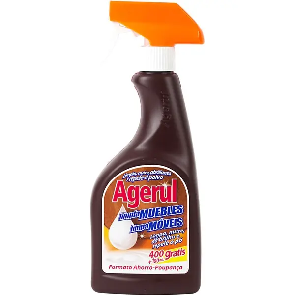 AGERUL cleans furniture gun 400 ml nourishes Polish and repels dust