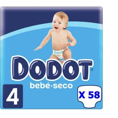 Pañales Dodot Bebé-Seco Talla 4 Dodot