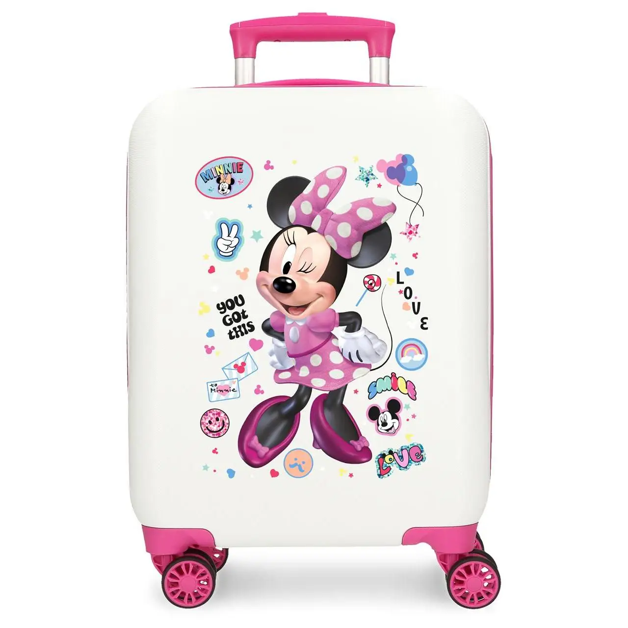 Disney Maleta De Cabina ABS Rígida Minnie y Daisy