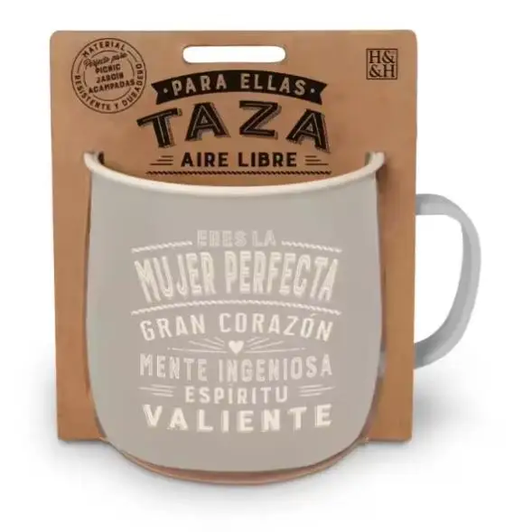 H&H - Taza Personalizada con nombre y frases originales - Regalo ideal para Navidad, Reyes, Cumpleaños o cualquier evento - Taza multiuso, apto para Picnic, Jardín, Oficina, Casa.