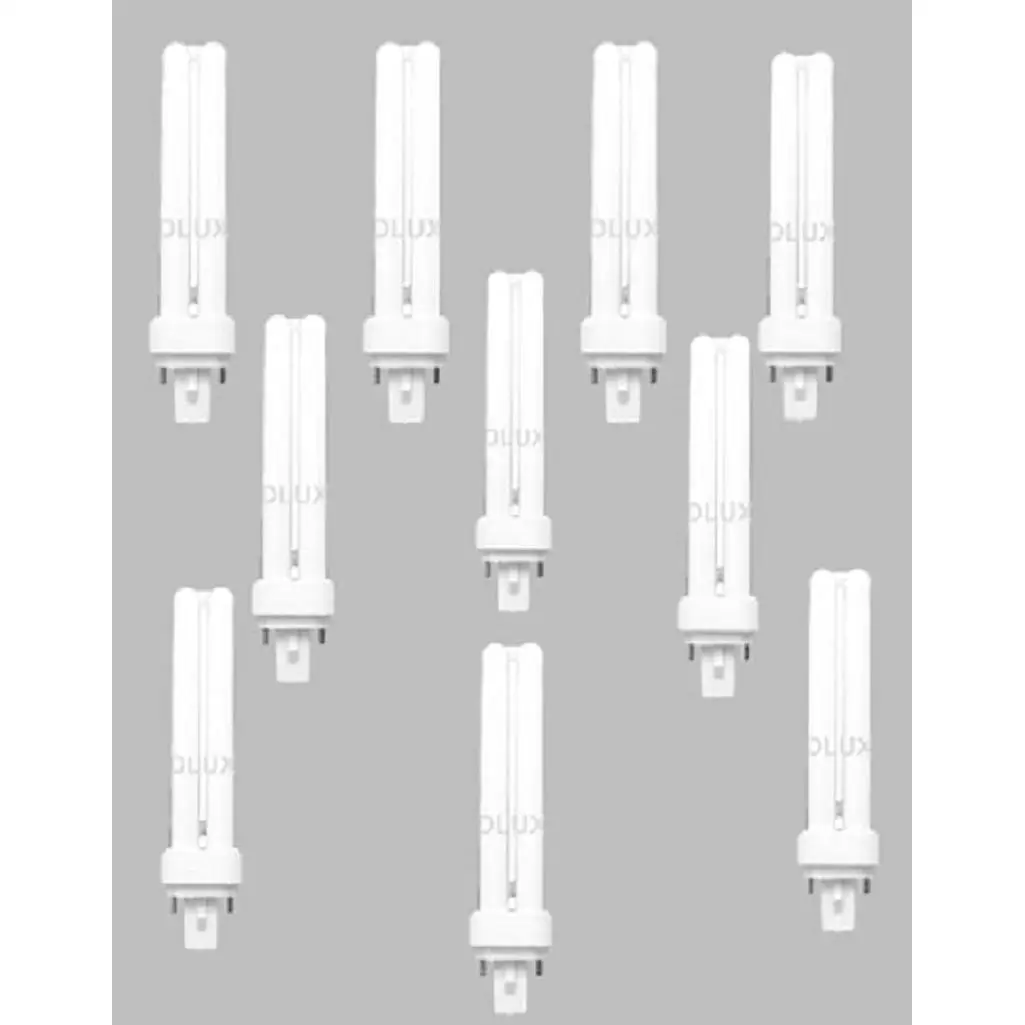 T.E bulb low consumption dual G24d-1 tube, PLC,2PIN 4300K,13W, neutral light [10 stucs]