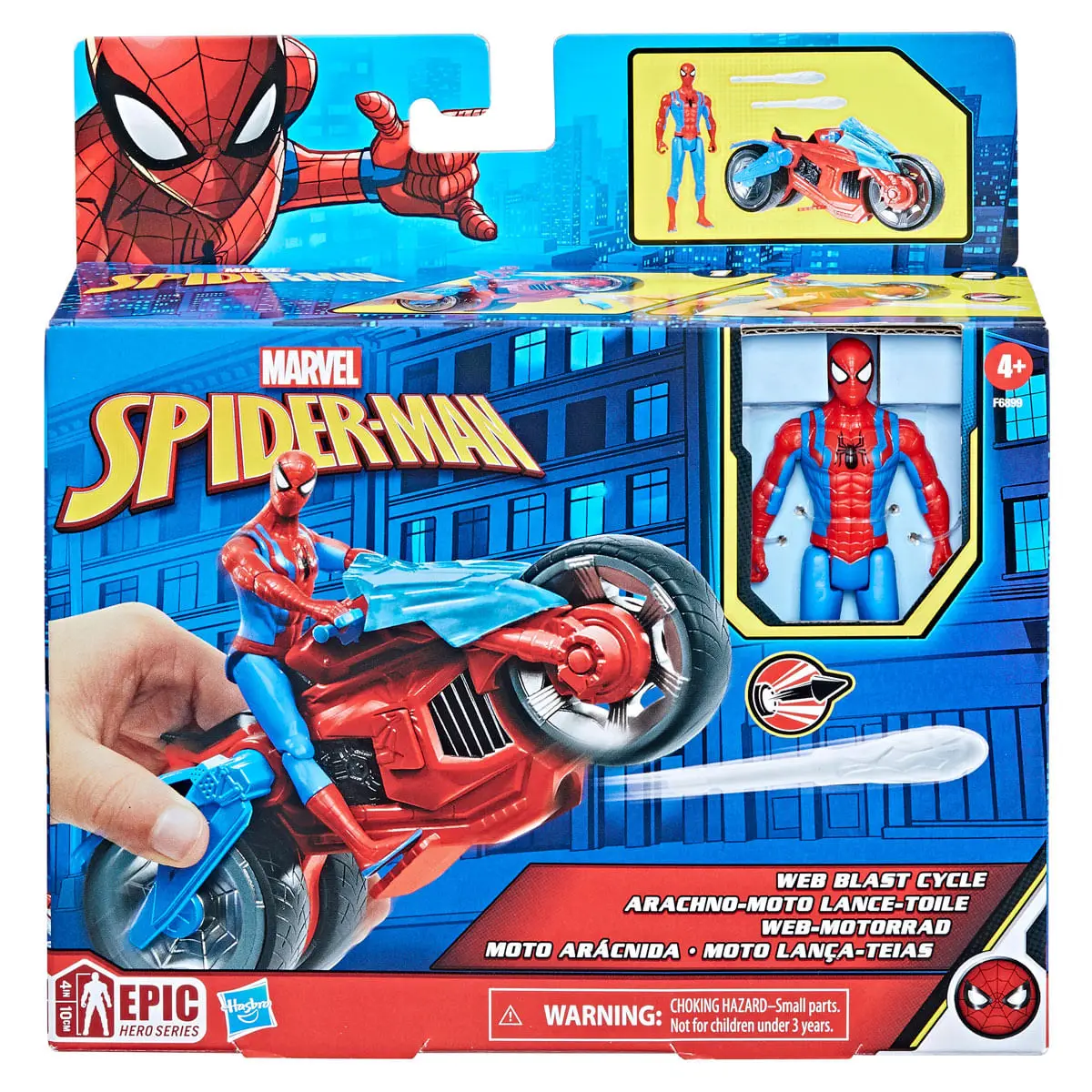 Spiderman Vehículo Arácnido con Figura