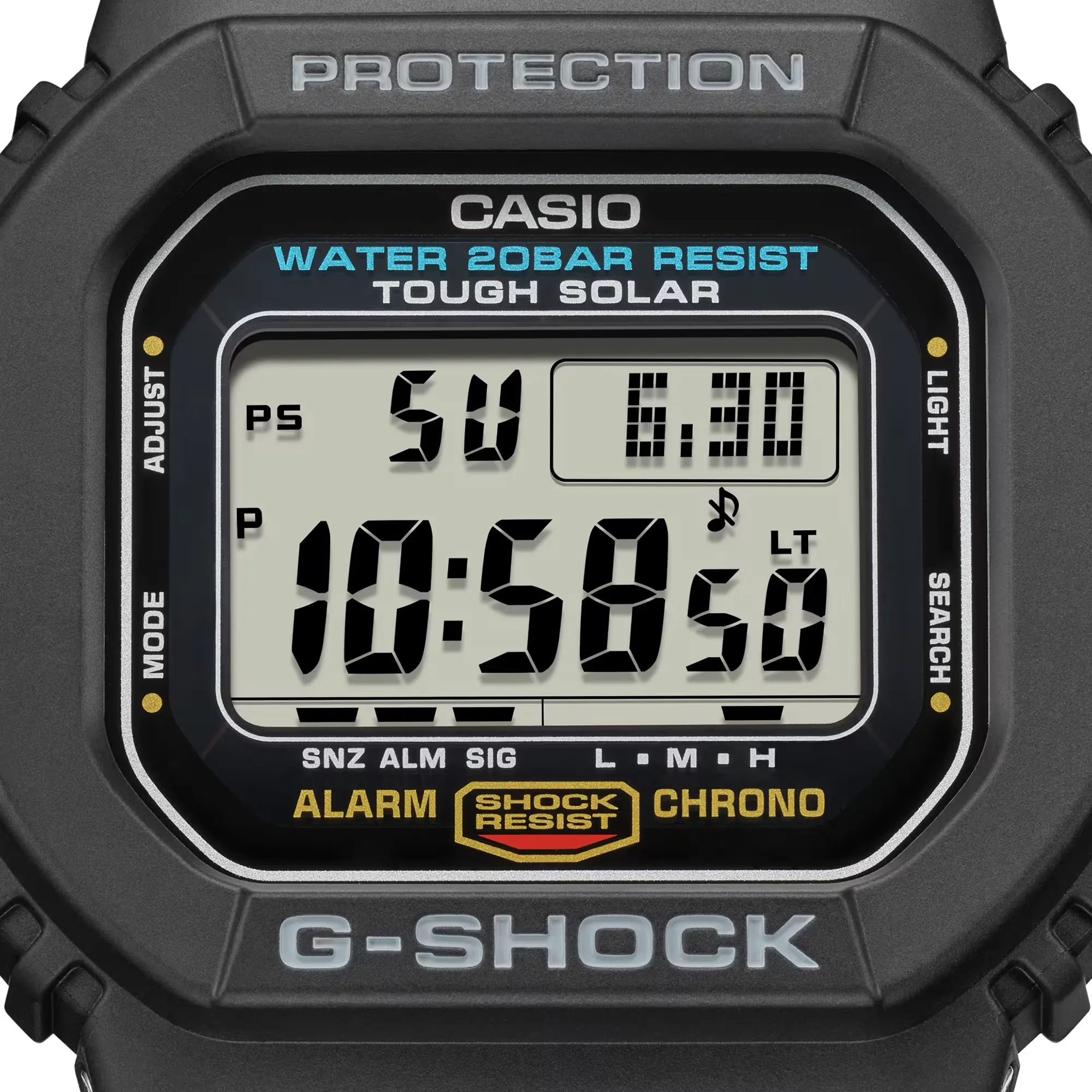 Reloj solar hombre Casio G-Shock G-5600UE-1JF JDM 46.7 × 43.2 × 12.7 mm 200M