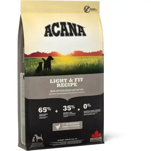 Acana Pienso Light & Fit para Perros Adultos de Pollo (Perros , Comida , Pienso) - 11.4 Kg — oferta en AliExpress