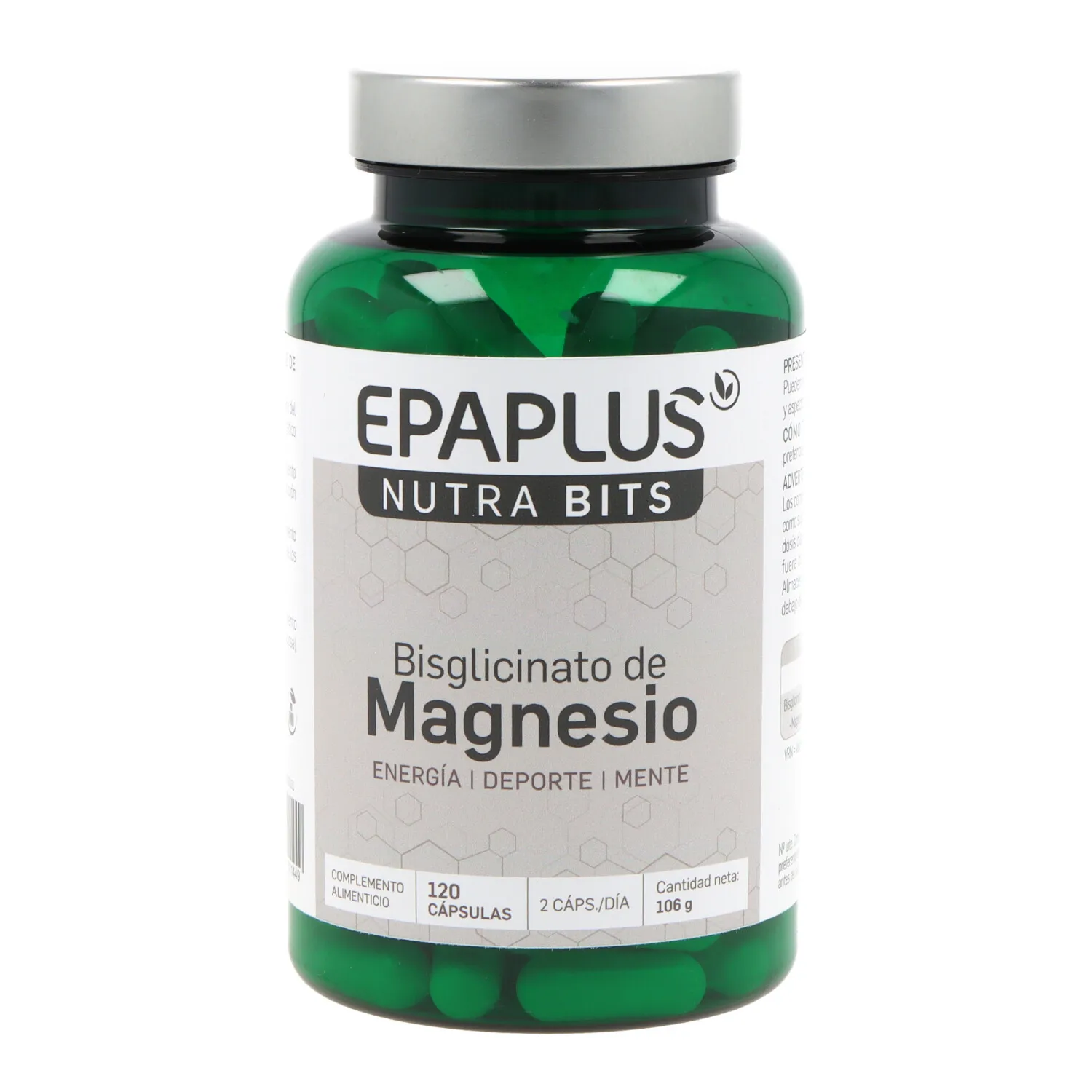 Epaplus Nutrabits Magnesio Bisglicinato 120 Capsulas