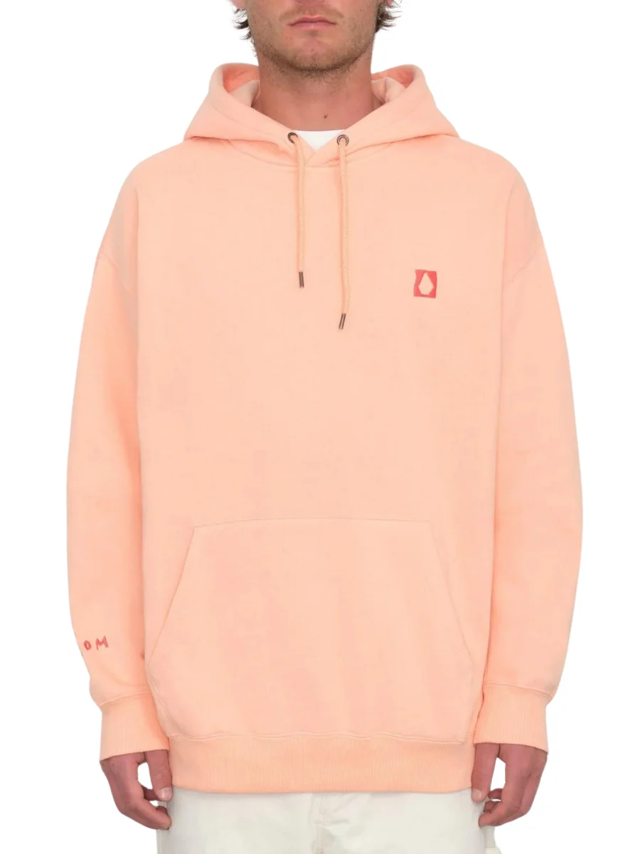Sudadera Volcom Fa Arthur Longo Po 2 - Salmon