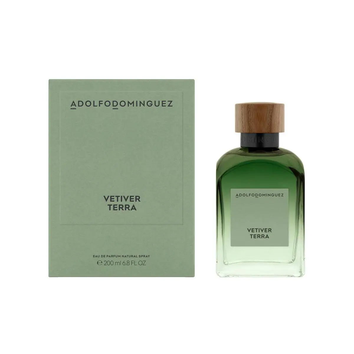 ADOLFO DOMINGUEZ Vetiver Terra EDP 200 ml
