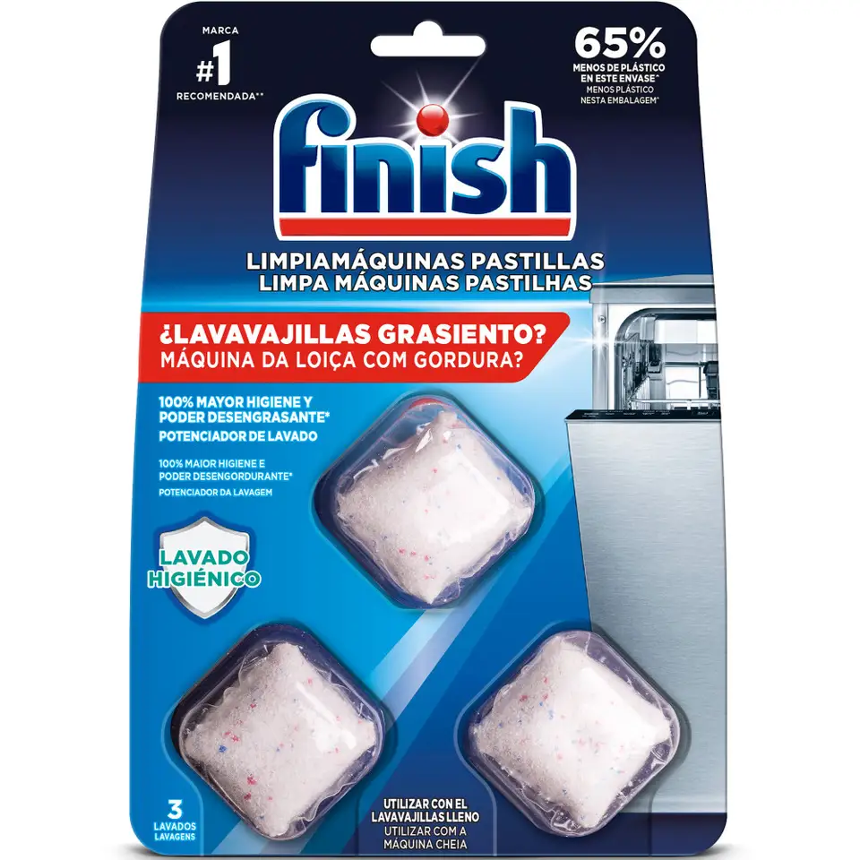 FINISH LIMPIAMÁQUINAS EN PASTILLAS
