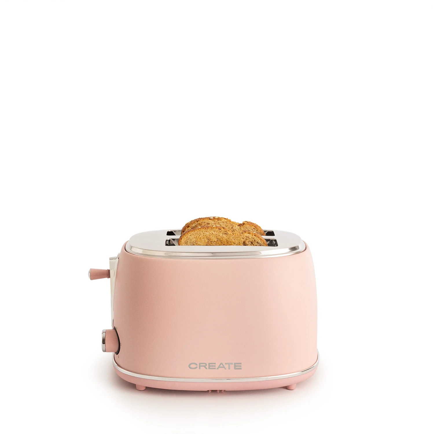 Create - bread toaster for wide slices, 850w, 3 pre-installed programs - toast retro stylance s
