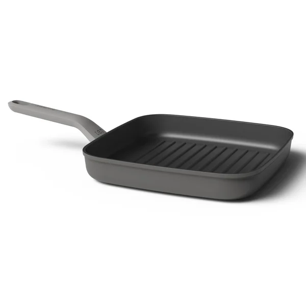 Berghoff Sartén Parrilla 24cm - Aluminio Fundido - Antiadherente - Mango Largo