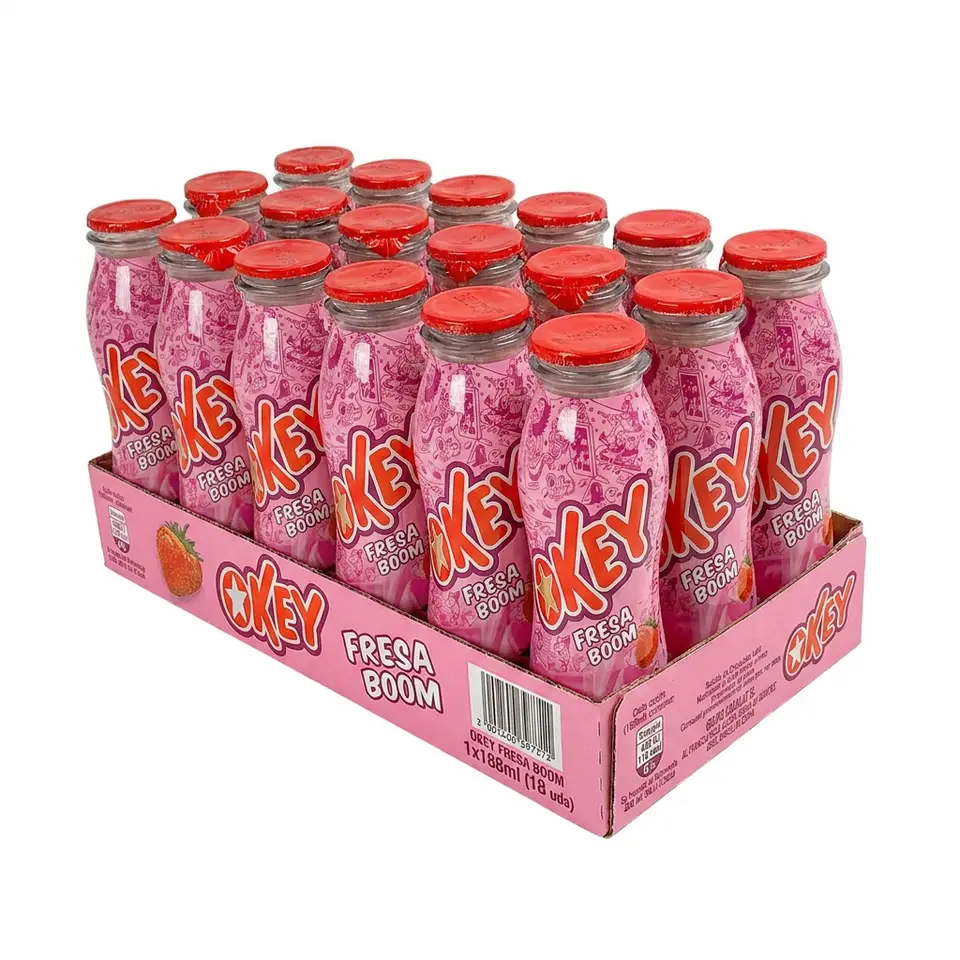 BATIDO DE FRESA PASCUAL OKEY 18 UNIDADES