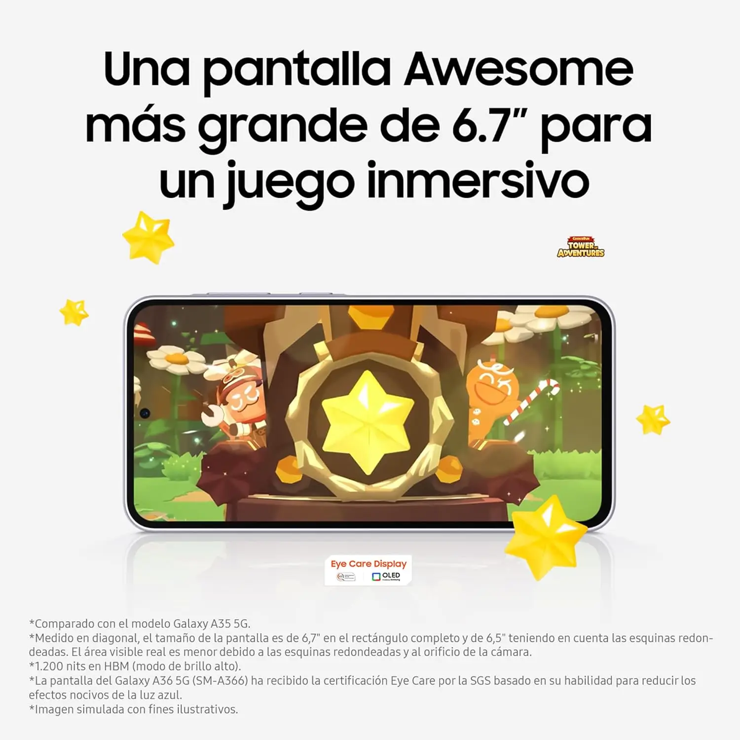 Samsung galaxy a36 5g - 6gb + 128gb, 50mp camera, 6.7" screen, eu version, samsung wallet