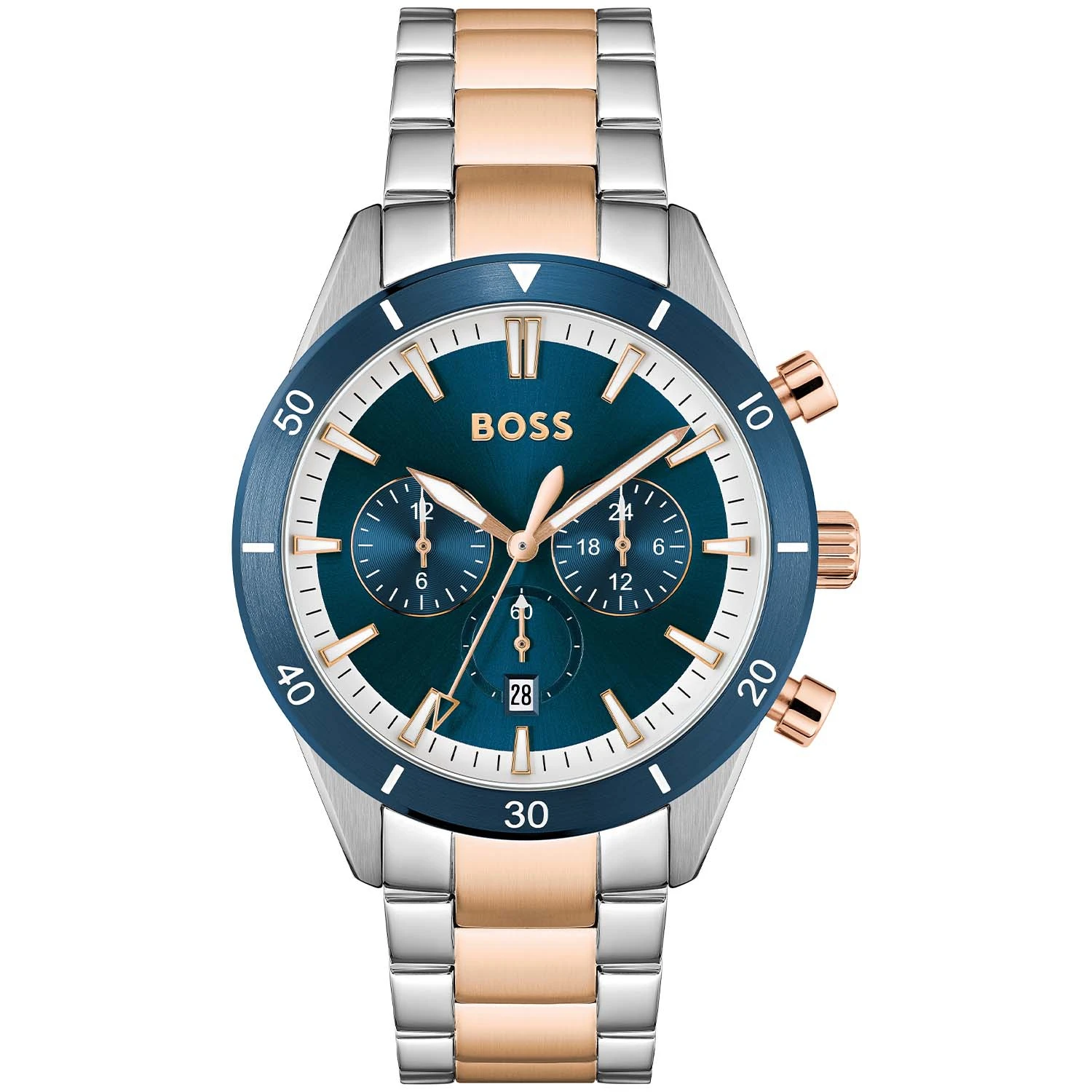 Reloj Hugo Boss 1513937 Santiago Hombre Azul/Dorado
