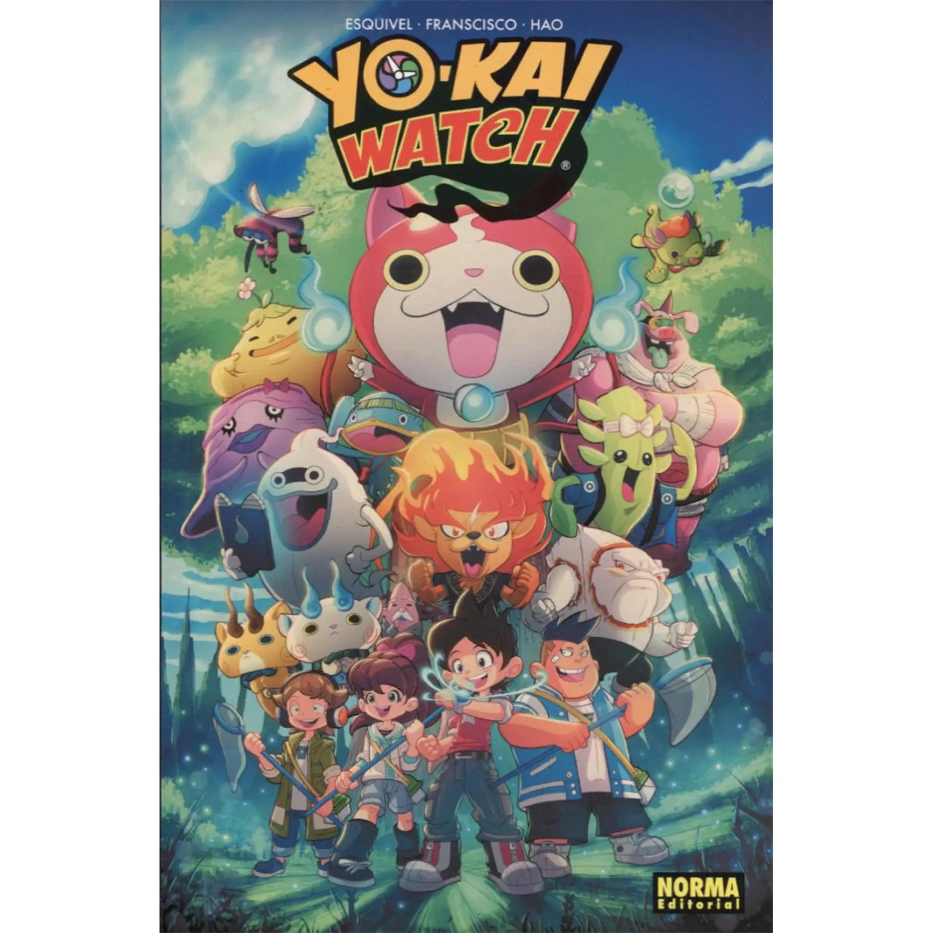 YO-KAI book WATCH. Editorial norm EDITORIAL year 2018 elusive author; Franccisco; HAO ISBN 9788467930559