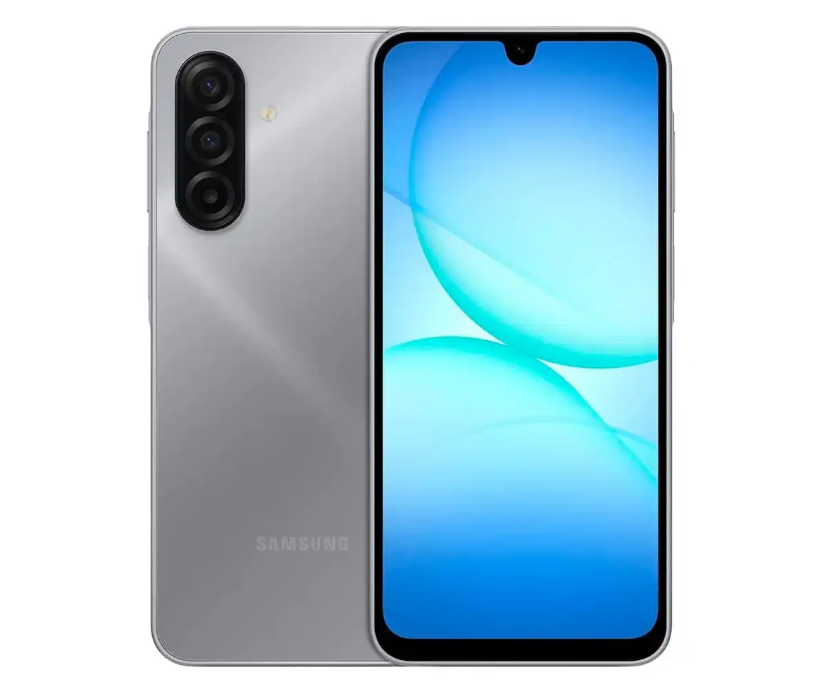 SAMSUNG GALAXY A17 4G NFC 128GB+4GB RAM PANTALLA 6.7'' SUPERAMOLED 90HZ FHD+ CÁMARA TRASERA TRIPLE 50MP FRONTAL 13MP ANDROID 15 ONE UI 7 KNOX WIFI 5 GPS DOBLE SIM BLUETOTTH 5.3 MICROSD 2TB BATERÍA 5.000MAH CARGA RÁPIDA 25W CONECTOR USB-C SMARTPHONE LIBRE