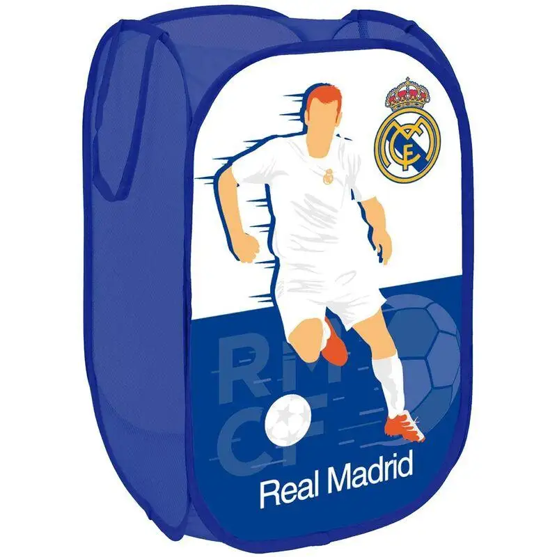 Gerimport Cesto de Almacenaje Real Madrid C.F. 36 X 36 X 58 Cm - Organización Eficiente