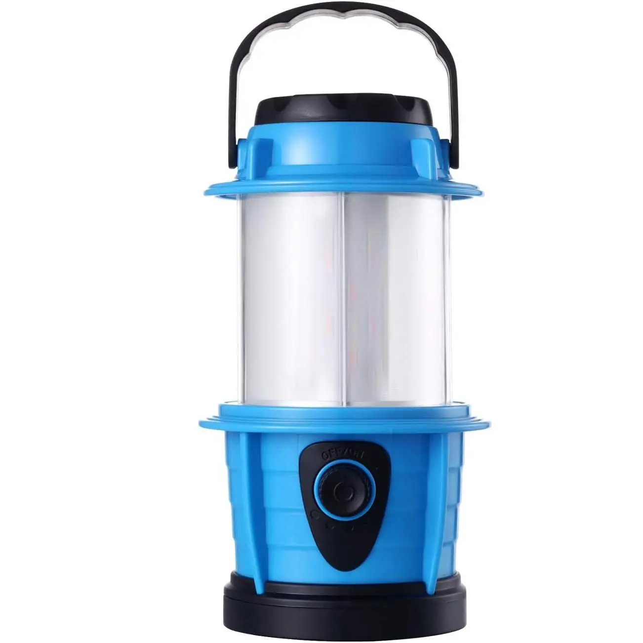 Linterna de Camping LED 6000–7000K de Luz Blanca Fría – Alta Iluminación para Exterior – Funciona con 3 Pilas AA (No Incluidas) – Ideal para Acampada, Senderismo, Emergencias y Uso Doméstico -