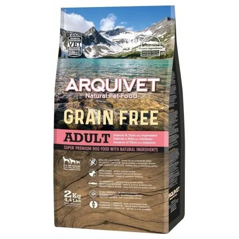 Arquivet Adult Grain Free Salmón y Atún 2 Kg