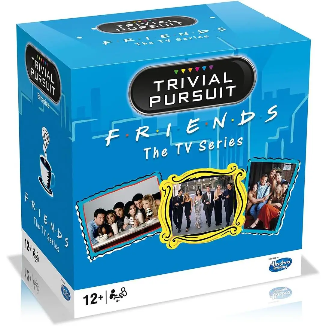 Trivial Pursuit board game Friends Hasbro